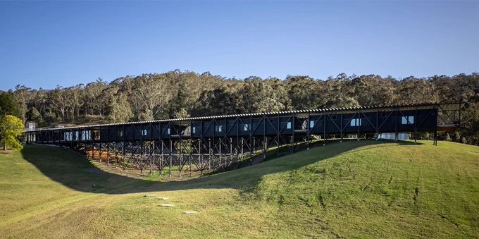 Bundanon Art Museum and Bridge, NSW