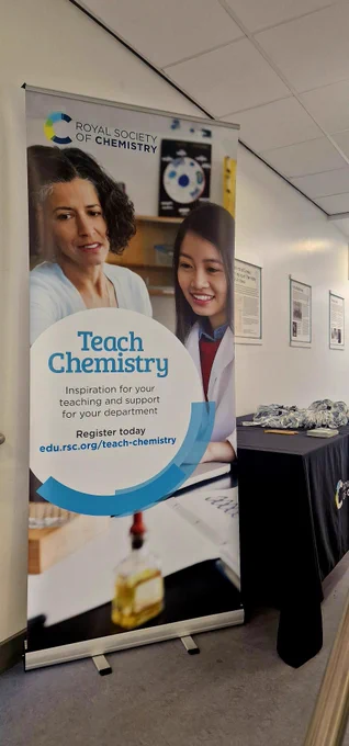 Royal Society of Chemistry Teach Chemistry stand