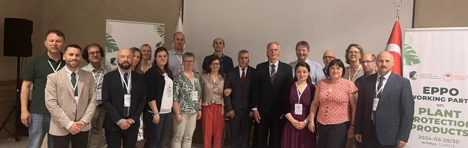 Group picture of the EPPO Working Party on Plant Protection Products (2024)