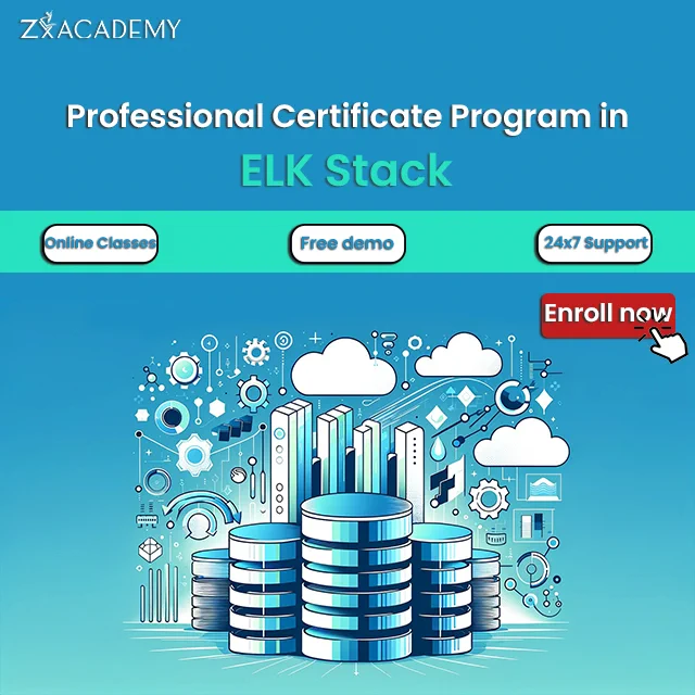 Looking to transform raw data into actionable insights?

Zx Academy Offering ELK Stack Training can equip you with the skills to become a data analytics pro!

Here's what you'll learn:

Master Elasticsearch, Log Stash, and Kibana: The powerful tools that make up the ELK Stack.
Collect, Parse, and Analyze Data: Gain expertise in ingesting and processing data from various sources.
Build Real-Time Dashboards: Learn to create dynamic visualizations to uncover hidden trends and patterns.

IT professionals seeking to expand their data analytics skillset
Business analysts looking to gain deeper insights from data
Anyone who wants to leverage the power of the ELK Stack
Don't miss out! Enroll in Zx Academy's ELK Stack Training today and unlock the potential of your data!

For More Details: https://www.zxacademy.com/course/elk-stack-training/
Contact Details:  91 8088354554

WhatsApp: https://wa.me/8296960414

Email ID: info@ZxAcademy.com

Visit our Website: https://www.ZxAcademy.com/
