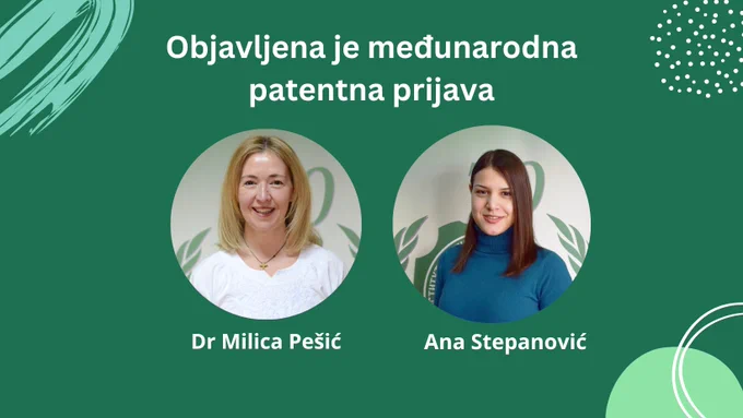 The international patent application of IBISS „WO2024107075 - Hybrid Compounds of Sclareol and Doxorubicin, Their Synthesis and Application", by the researchers of the Department of Neurobiology, Dr. Milica Pešić and Ana Stepanović (nee Kostić), has been published. The inventors of this patent are also Dr. Igor Opsenica (Faculty of Chemistry, University of Belgrade) and Dr. Nataša Terzić Jovanović (IHTM, University of Belgrade). 