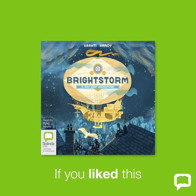Eaudiobok cover of Brightstorm by Vashti Hardy