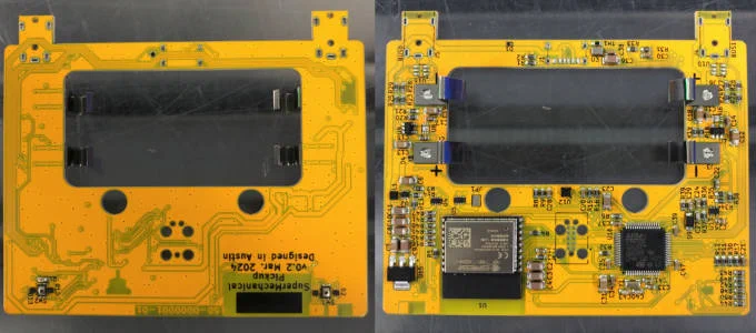 Final candidate Pickup PCBs. Need only a few tweaks.