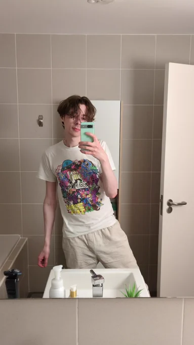 a selfie of me in my bathroom