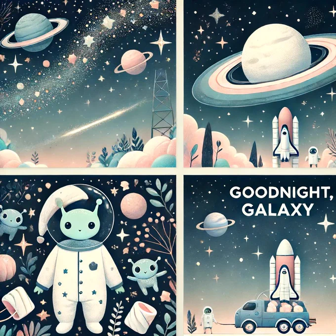 Goodnight, Galaxy! As the stars twinkle and the planets drift into dreams, we bid you a whimsical farewell. May your sleep be filled with interstellar adventures and cosmic giggles. Remember, even galaxies need their beauty rest. 😴✨

Here’s to dreaming of spaceships made of marshmallows and aliens who throw the best pajama parties. Until tomorrow, stay stellar and keep laughing, for the universe is a vast playground of joy.

Goodnight, dear cosmos. We’ll see you in the morning, ready to explore new celestial wonders! 🌌🚀

And let this day remain in the past, a mere echo of hard times. 🙂✌️

#GoodnightGalaxy #SleepTight #CosmicDreams #InterstellarHumor #StayStellar