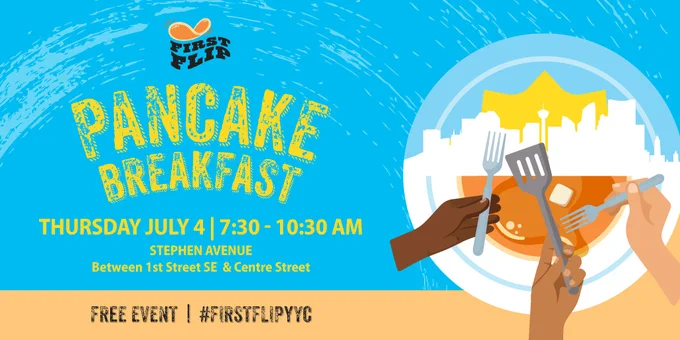First Flip YYC 2024: 7:30 – 10:30 a.m. on Stephen Avenue