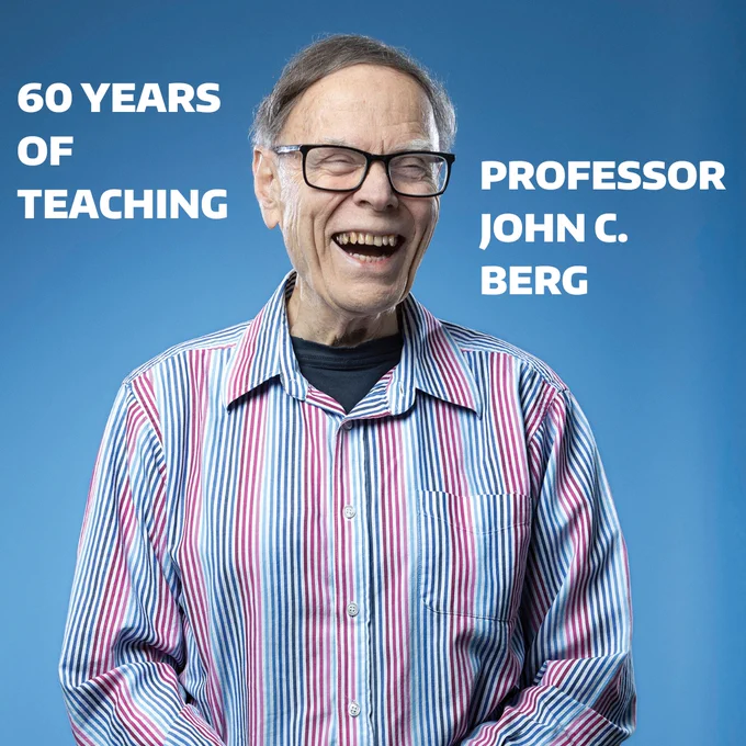Congratulations and THANK YOU, Professor John C. Berg for 60 YEARS of teaching, leadership and generosity! 

Your countless contributions to @UW #ChemicalEngineering have impacted generations of scientists, entrepreneurs and academics, and is a legacy you continue to fortify.


PC: Ron Wurzer, @wurzer