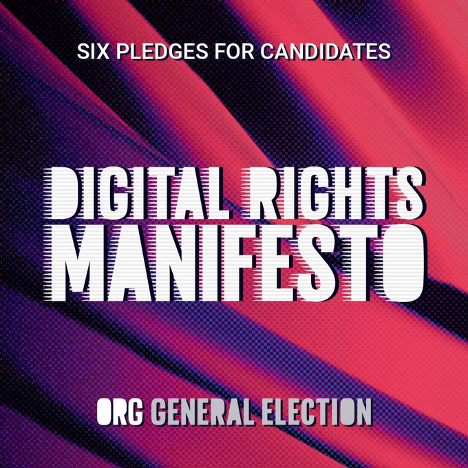 Six Pledges for Candidates: Digital Rights Manifesto