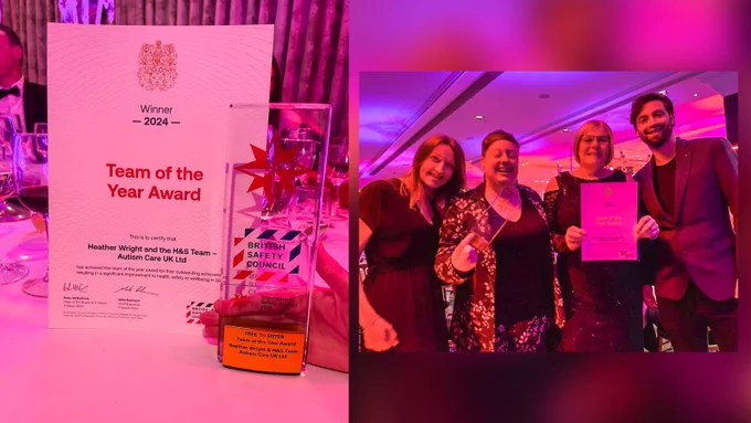 We're winners at the British Safety Council Awards!