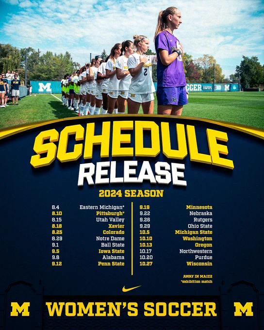 2024 Schedule