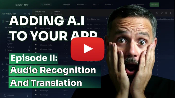 Adding AI To Your App | Episode II: Audio Recognition and Translation