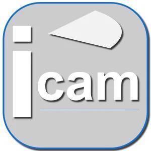 ICAM logo.