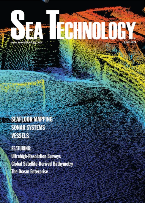Ping DSP's cover image for Sea Technology Magazine