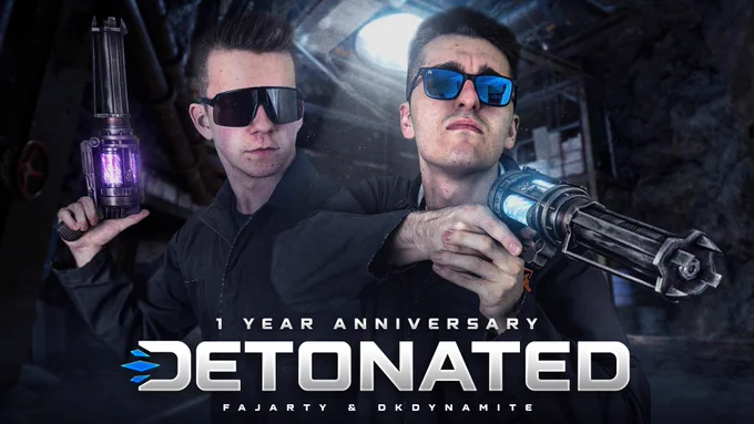 Custom IRL Photoshop of fajarty & dkdynamite in Vorkuta 

1 Year Anniversary - DETONATED - fajarty & dkdynamite