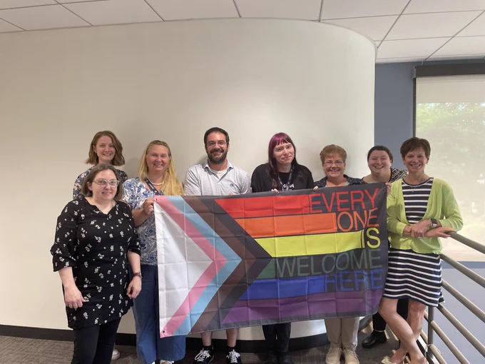 Care Champions celebrate pride