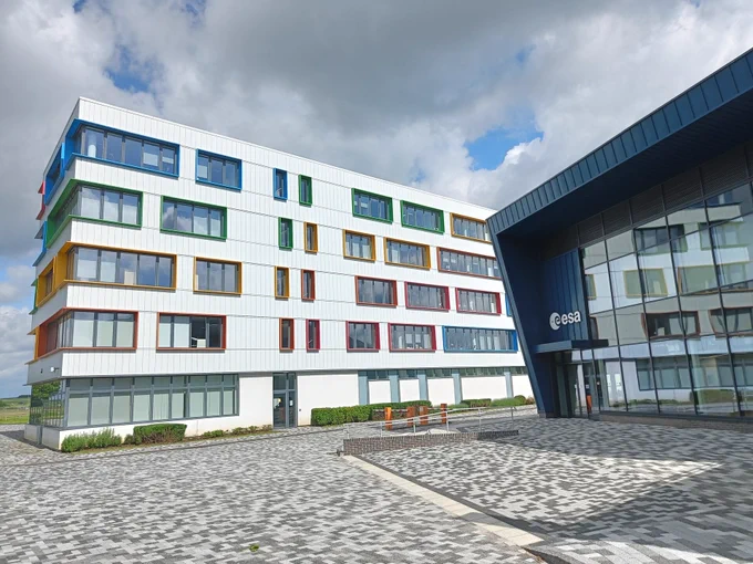 The Magali Vaissiere Conference Centre, located next door to the main Roy Gibson building at ECSAT, Harwell, UK.  