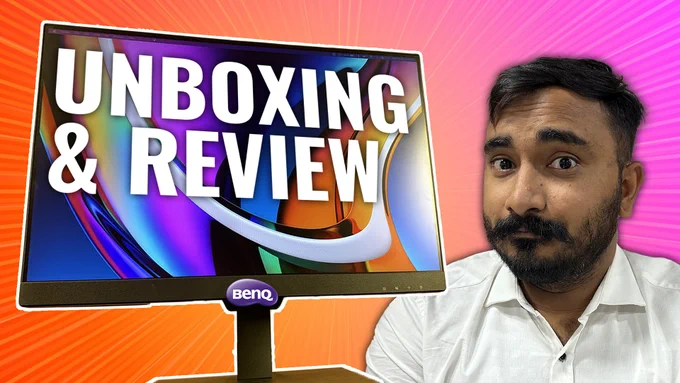 Unboxing BenQ Monitor