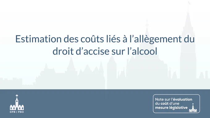 Image décorative pour la note « Estimation des coûts liés à l’allègement du droit d’accise sur l’alcool »