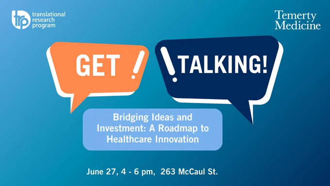 Get Talking! Bridging Ideas and Investment: A Roadmap to Healthcare Innovation
