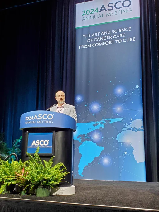 Dr. Scott Kopetz at #ASCO24