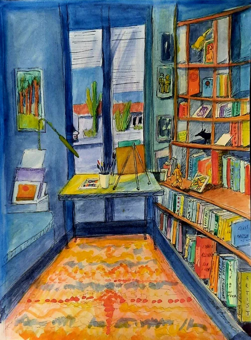 'Studio in the Desert' by Anita Benson