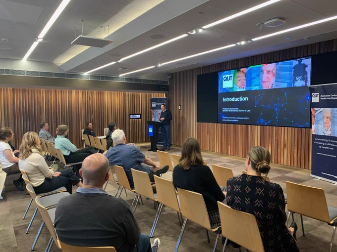 Professor Mark Burdon introduces the 2024 ACHLR HDR Showcase Day