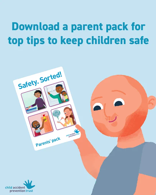 Download a parent pack for top tips to keep children safe.