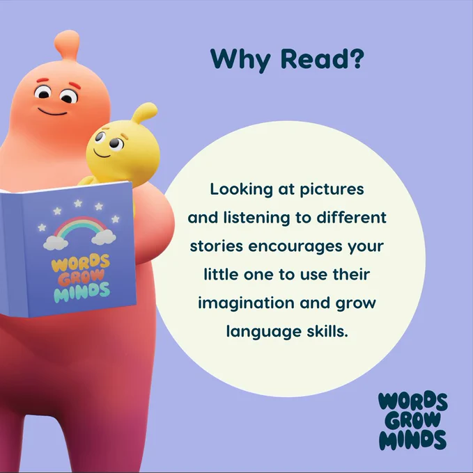 Wors Grow Minds Promotional Image for Reading
