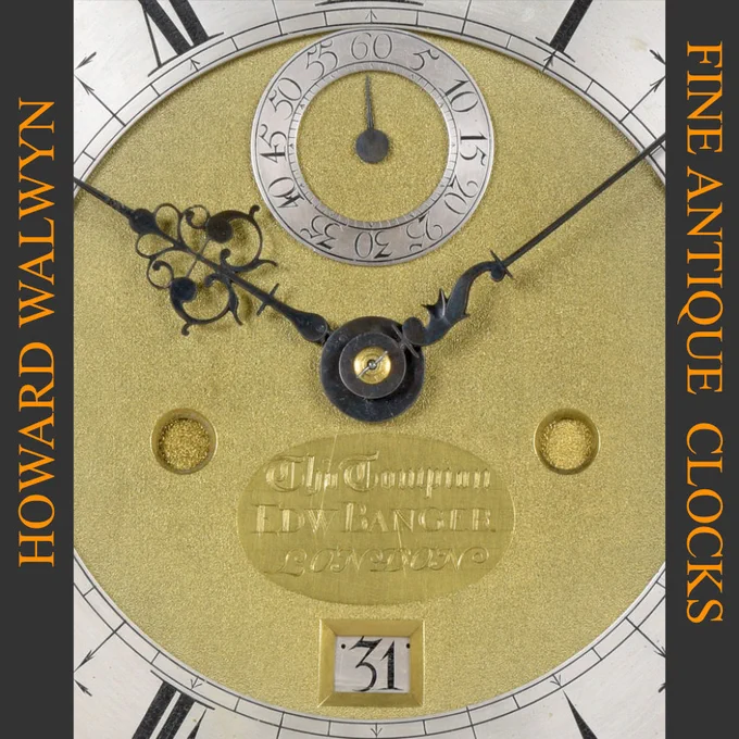 Tompion and banger fine longcase / tallcase antique clocks for sale London UK Dealers