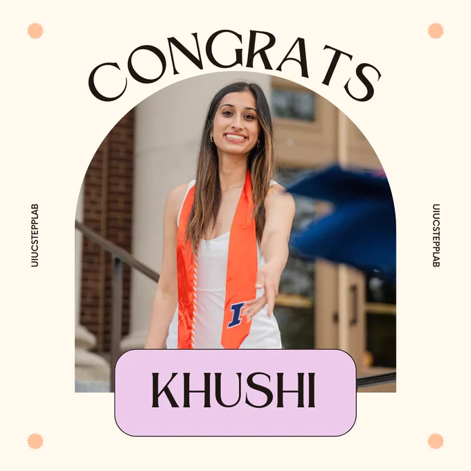 Congrats Khushi