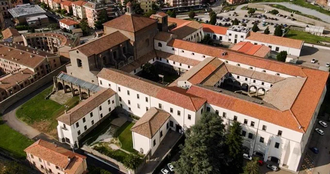 Complesso di Santa Maria in Gradi: una veduta dall'alto
