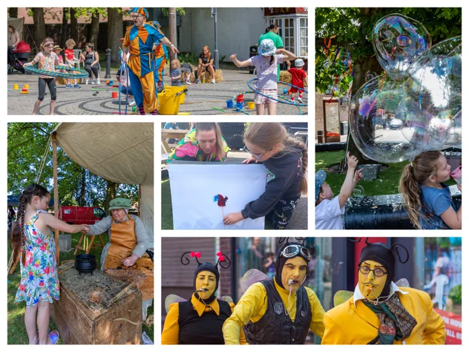 Images showing various activities