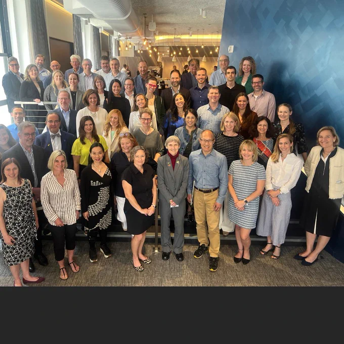 a photo of attendees