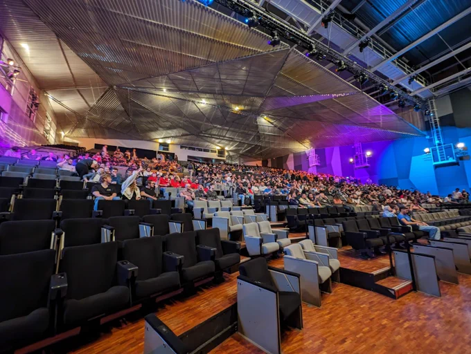 Photo de la salle pour l'ouverture du Devfest Lille