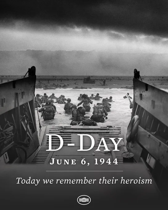 D-Day
June 6, 1944

Today we remember their heroism