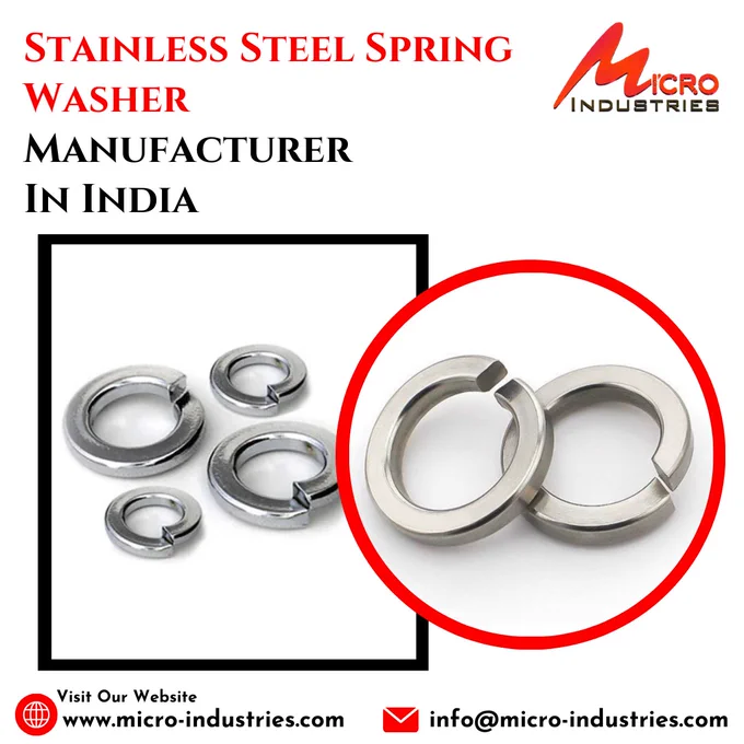 When using stainless steel spring washers, it's important to follow the manufacturer's recommendations and guidelines for proper installation to ensure effective performance and longevity.
