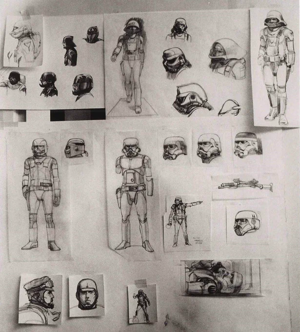 A background in technical illustration made the concept artist the ideal collaborator for Lucas, who had known since their initial meeting that McQuarrie was his first choice as the film's concept illustrator. "A lot of the artwork in the early seventies was incredibly cartoony and psychedelic," recalls Kurtz. “It wasn't very realistic. Both George and I felt that Ralph was perfect for what we needed because his style was realistic enough to be believable and imaginative enough that you could push it into the science-fiction/fantasy world very easily, without it being silly. We felt he was the perfect combination of that."