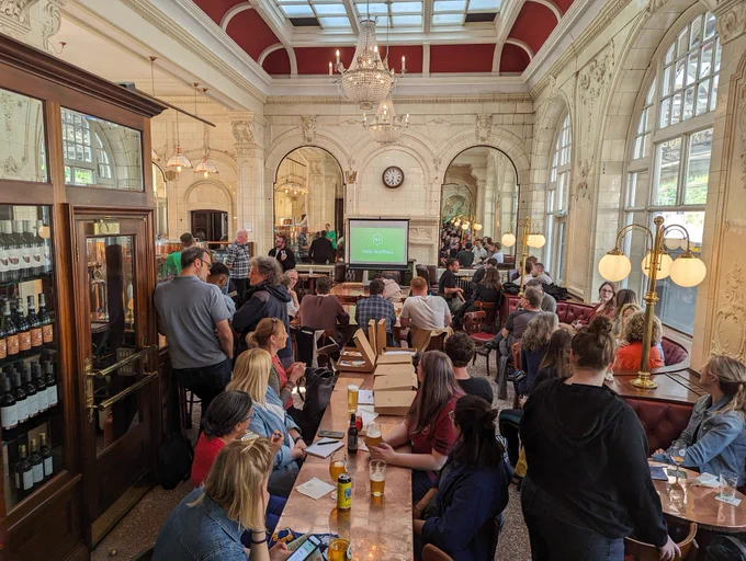 Sheffield tap event.