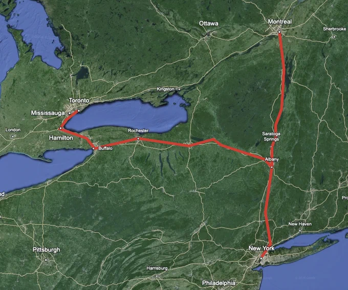 Rough alignment of HSR system