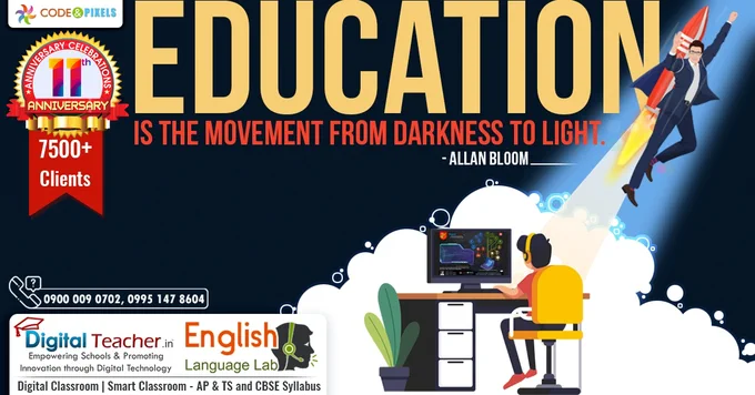 EDUCATION is the Movement From Darkness to Light.