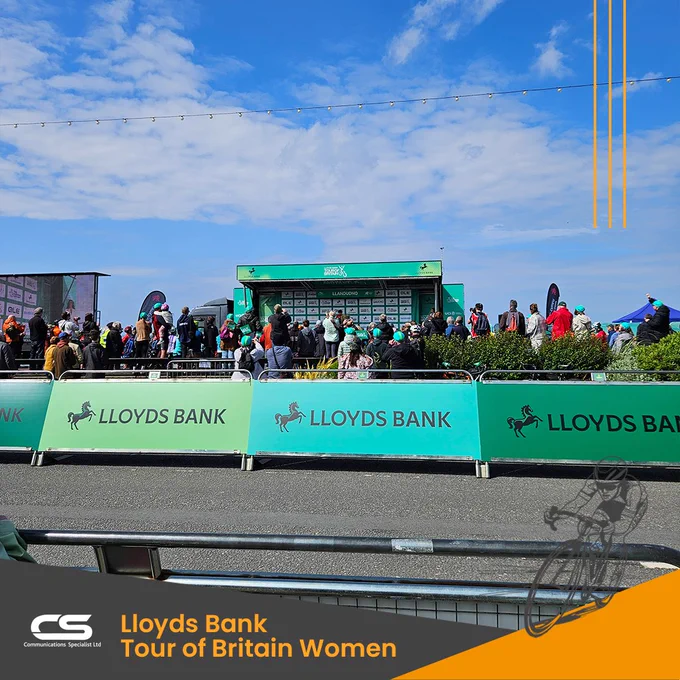 Tour of Britain finish line
