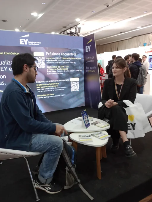 Imágenes de la Feria de empleo Jornada Trabajo Ingeniería, IT & Sistemas.