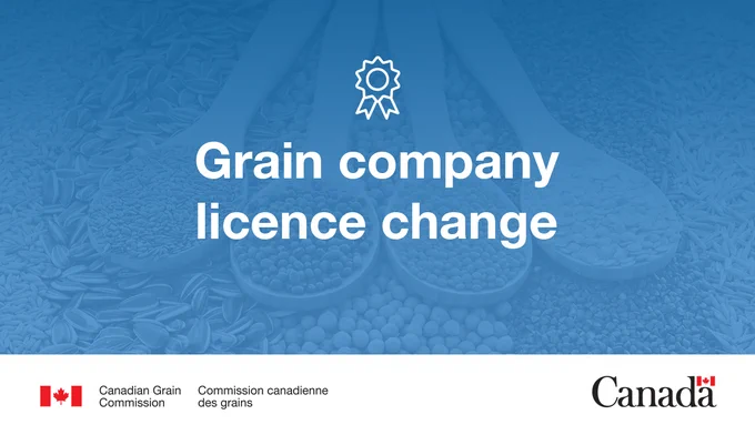 Grain company licence change