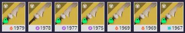 A bunch of Ergo Sum swords