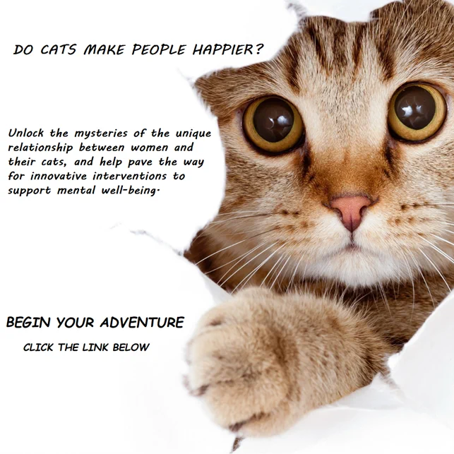Picture of a cute tabby cat with similar text to the tweet.