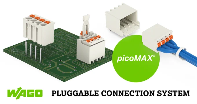 The picoMAX® from WAGO - The Pluggable Connection System