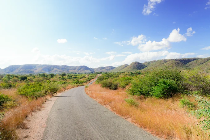 An image of the Chipata road in Rufunsa
