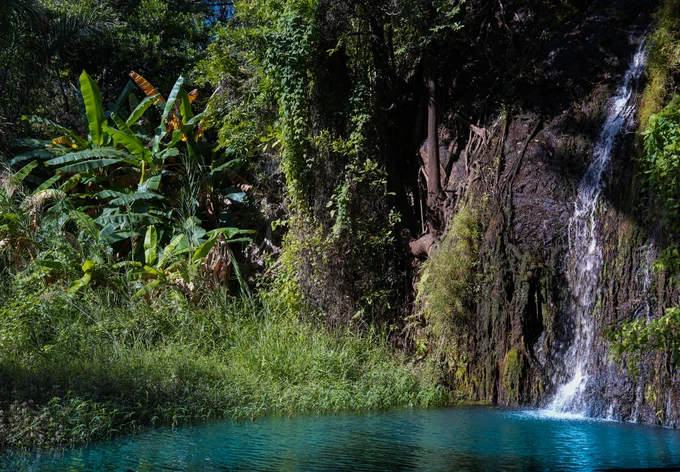 An image of a waterfall in Rufunsa