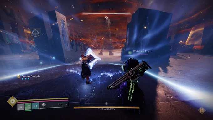 Destiny 2 - Endbosskampf gegen den Zeugen im kooperativen Kampagnen-Modus mit zusätzlichen Modifikatoren