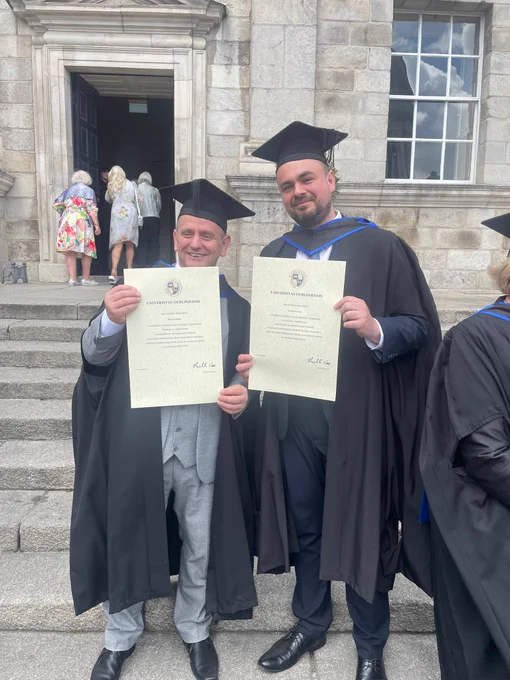 (L to R): Mark Gilligan, Michael Grimes